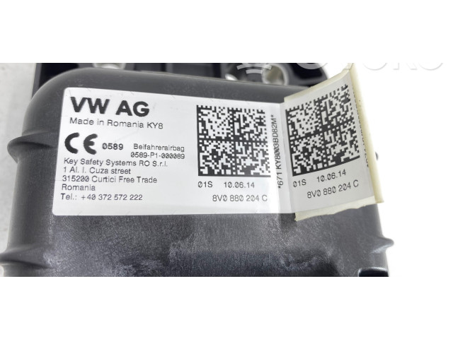 Подушка безопасности пассажира 8v0880204c   Audi A3 S3 8V