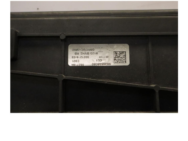 Электрический вентилятор радиаторов 9806313580 Peugeot Partner III