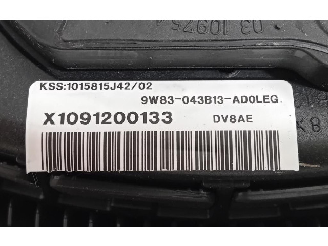 Подушка безопасности водителя 9W83-043B13-AD, 9W83-043B13-AD   Jaguar XF X250