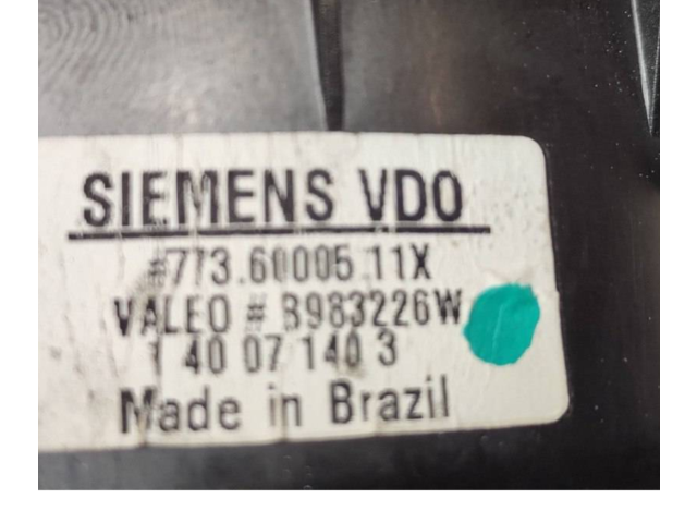 Вентилятор печки 7736000511X, 1K1819015 Volkswagen Jetta V