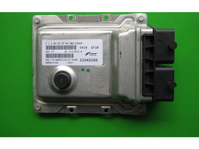 Блок управления двигателем Блок управления 52045266, BC.0153935.A   Lancia Y 840