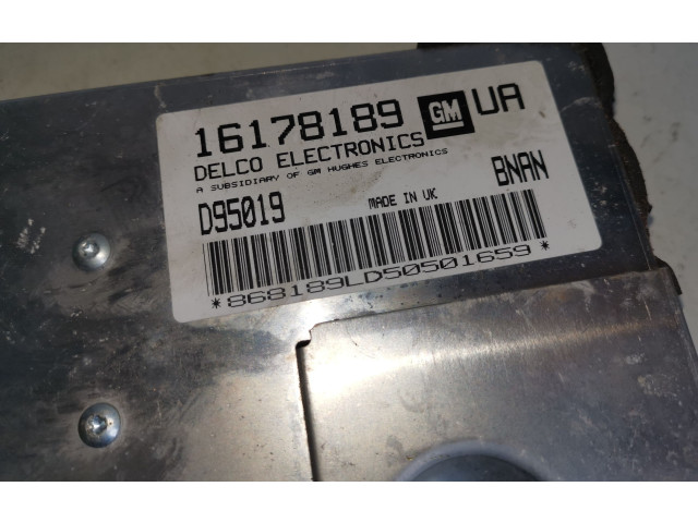 Řídící jednotka 16178189 Opel Tigra A 1997
