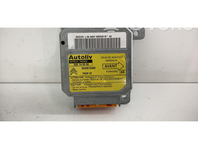 Блок подушек безопасности 9639015480 Citroen Xantia