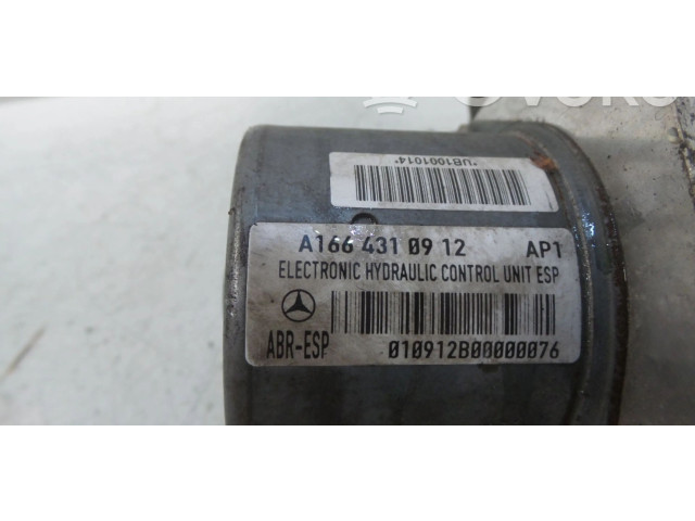 Jednotka ABS A1664310912, A1669013400 Mercedes-Benz GLE (W166 - C292) 2011