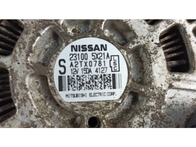 Генератор A2TX0781, 231005X21A Nissan Navara D40 2.5