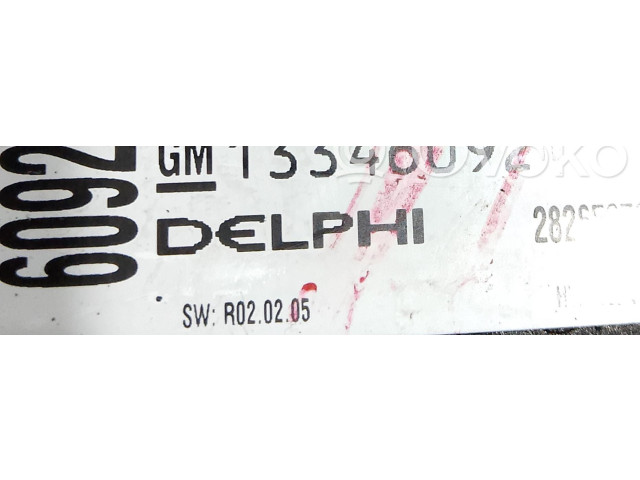 Блок управления климат-контролем 13346041, 13346041   Opel Meriva B