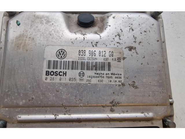 Блок управления двигателя 038906012GQ   Volkswagen Golf IV