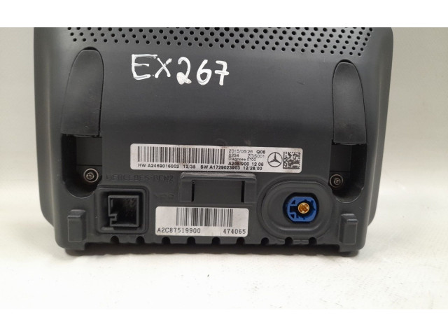 Дисплей    A2469016002   Mercedes-Benz A W176