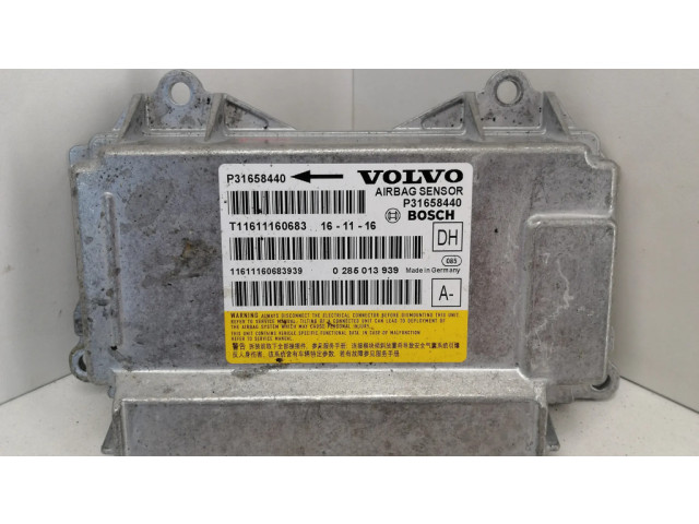 Блок подушек безопасности 31658440, 0285013939 Volvo XC60