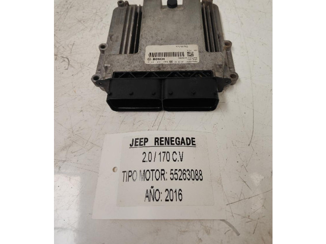 Блок управления двигателя 0281031204, 13480427 Jeep Renegade