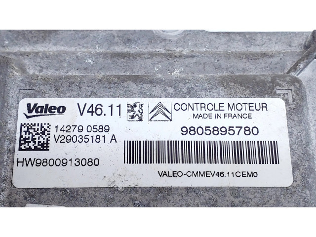 Блок управления двигателя 9805895780   Peugeot 2008 I