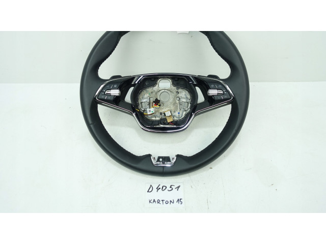 Руль Skoda Octavia Mk4 2019 - года KIEROWNICA MULTIFUNKCYJNA SKODA OCTAVIA IV 4 5E3 5E3419093AP