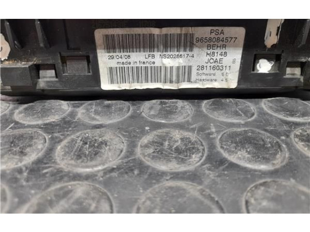 Блок управления климат-контролем 9658084577 Citroen C4 I