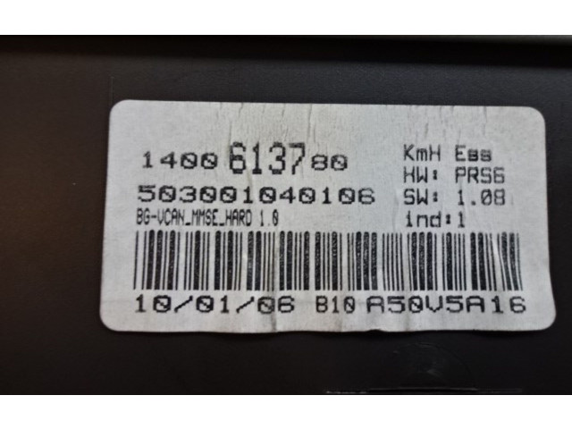 Панель приборов 1400613780, 1400613780   Citroen C8       