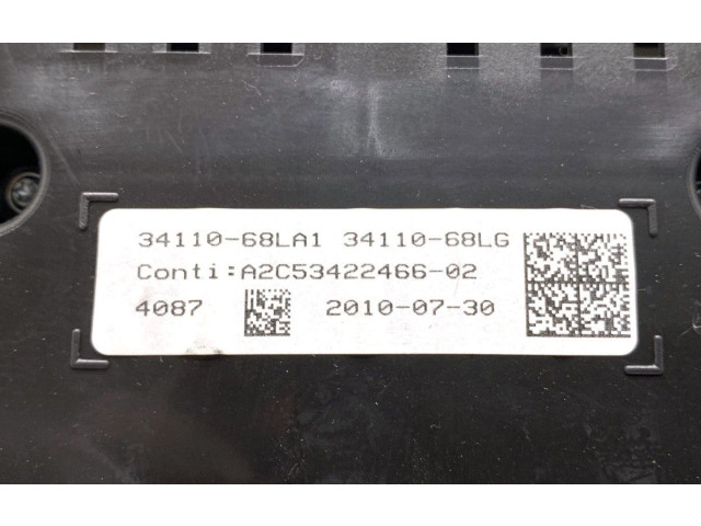 Přístrojová deska Suzuki Swift II 2010 34110-68LA1