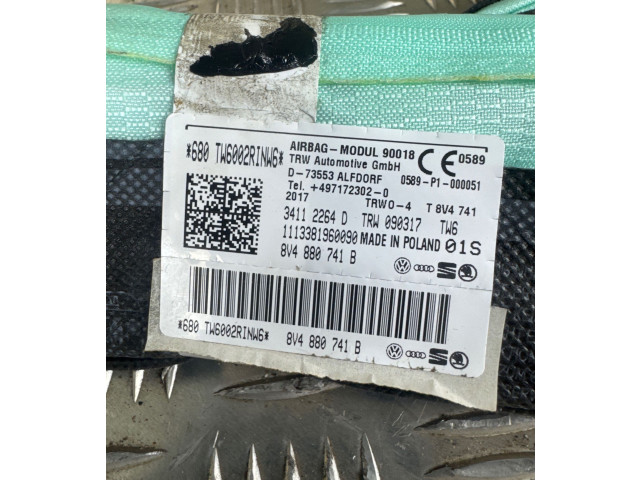 Боковая подушка безопасности 8V4880741B, 34112264D   Audi A3 S3 8V