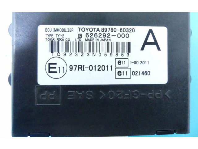 Блок комфорта 89780-603320, IMPRK1305213 Toyota Land Cruiser (J120)