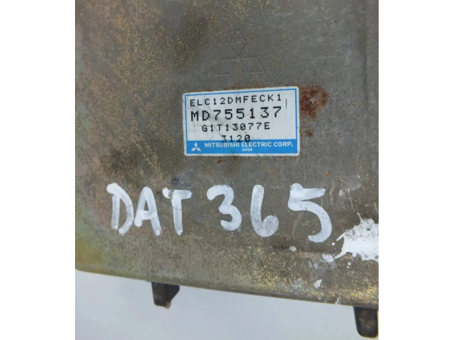 Блок управления двигателя MD755137, G1T13077E Mitsubishi Galant