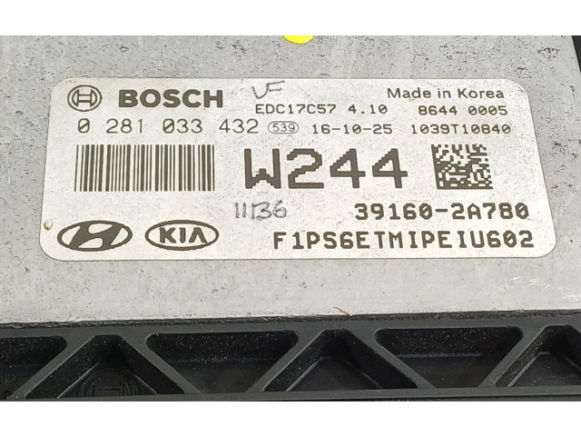 Řídící jednotka 391602A780, 0281033432 KIA Soul 2017