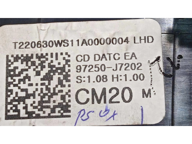 Блок управления климат-контролем 97250J7202, 97250J7202WK   KIA Xceed