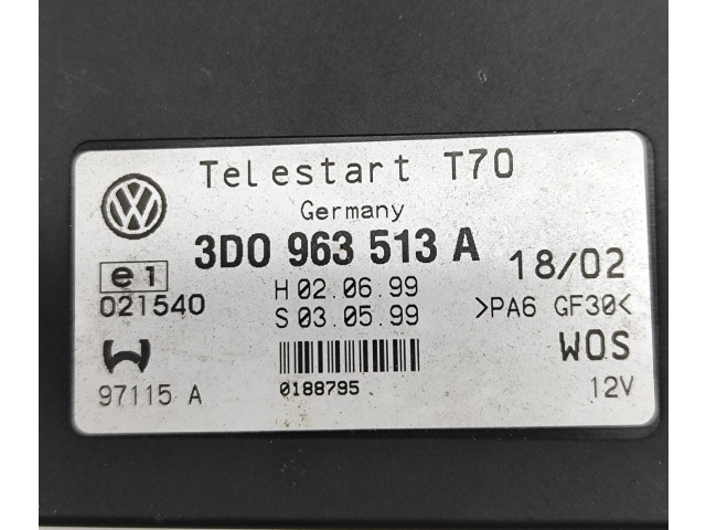 Блок управления автономного обогревателя 3D0963513A   Volkswagen Phaeton      