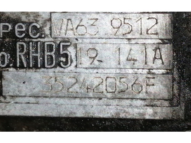 Turbodmychadlo Турбина 35242056F, VA639512RHB519141A Chrysler Voyager MOO