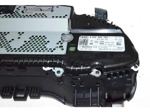 Přístrojová deska Audi A6 S6 C8 4K 2019 4K0920700, 4K0920700