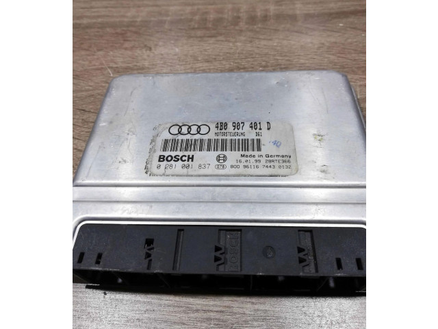 Řídící jednotka 4b0907401d, 0281001837 Audi A6 S6 C5 4B 1997