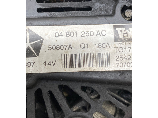 Генератор 04801250AC, Q1180A Jeep Grand Cherokee (WK)