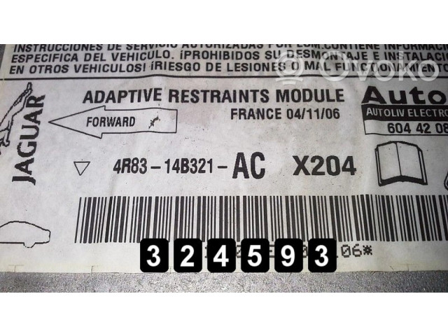 Блок управления двигателя 4R83-14B321-AC Jaguar S-Type