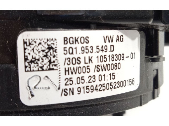 Подушка безопасности водителя 5Q1953549D Cupra Formentor