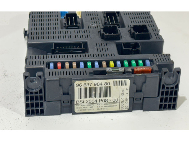 Блок комфорта 9663798480 Citroen C4 I