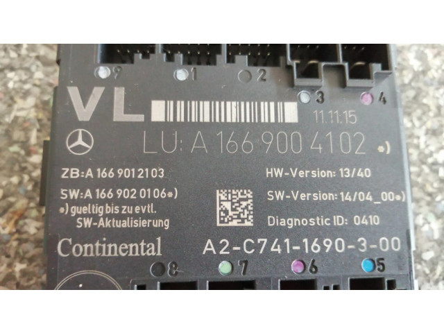 Блок управления A1669004102   Infiniti QX30