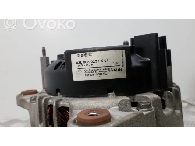 Генератор 03L903023LX   Skoda Octavia Mk3 (5E) 2.0     