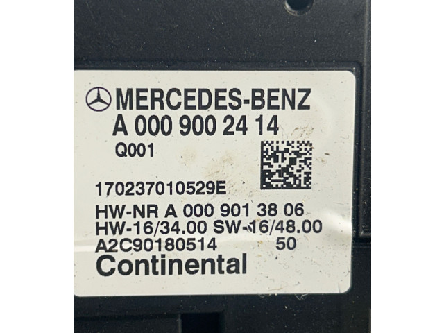 Přístrojová deska  Mercedes-Benz GLC X253 C253 2017 A0009002414, 170237010529E  