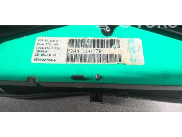 Панель приборов 248104678R Dacia Duster