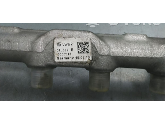 Топливная рампа 03L089M, 03L906051 Volkswagen Golf VI для двигателя CFFB CFF