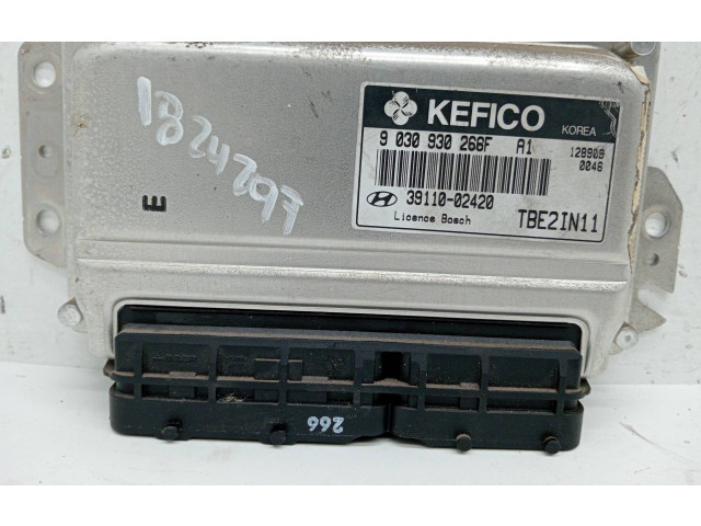 Блок управления двигателя 9030930266F   Hyundai Getz