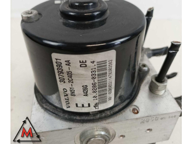 Блок управления АБС 30793901, 8N51-2C405-AA   Volvo V50