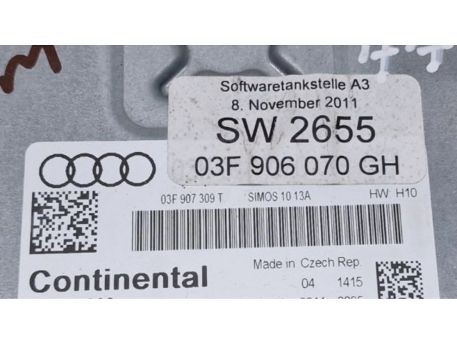 Блок управления двигателя 03F906070GH   Audi A3 S3 A3 Sportback 8P
