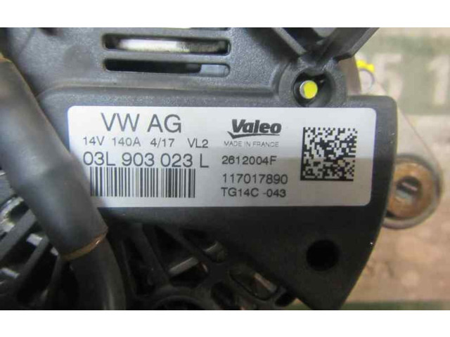 Генератор 03L903023L, 03L903023L   Skoda Rapid (NH)      