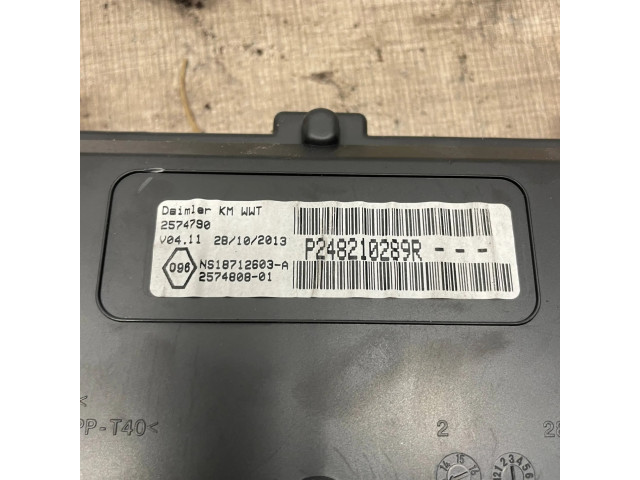 Přístrojová deska  Renault Kangoo II 2015 P248210289R, NS18712603  