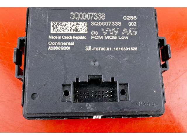 Блок комфорта 3Q0907338 Skoda Superb B6 (3T)