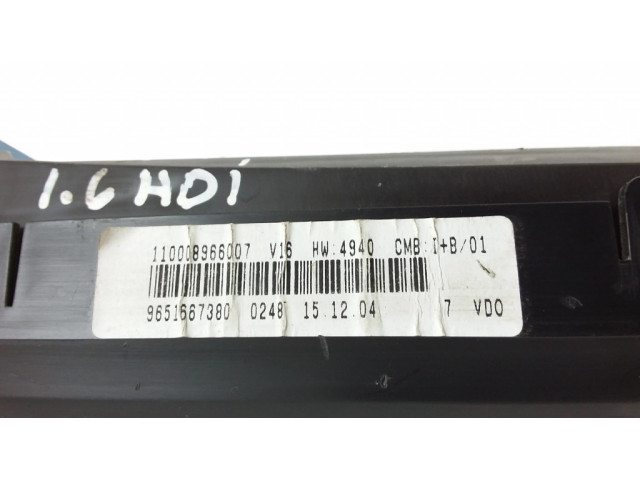 Панель приборов 9651667380   Citroen Xsara Picasso       