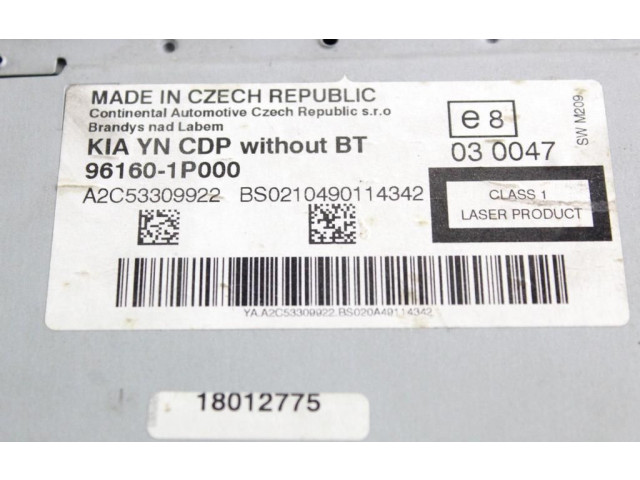 Радио/ проигрыватель CD/DVD / навигация 96160-1P050, 96160-1P050 KIA Venga