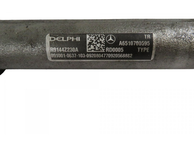 Топливная рампа A65110700595, A65110700595   Mercedes-Benz E W212   для двигателя OM 651.924