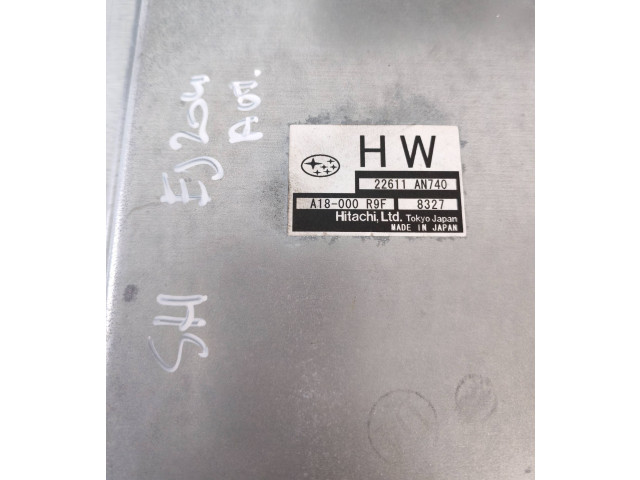 Комплект блоков управления 22611AN740, A18000R9F   Subaru Forester SH