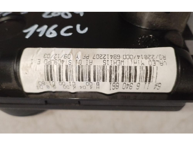 Блок управления климат-контролем 6411940861   Mini One  Cooper R50  53