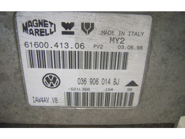 Блок управления двигателя 036906014BJ Volkswagen Lupo
