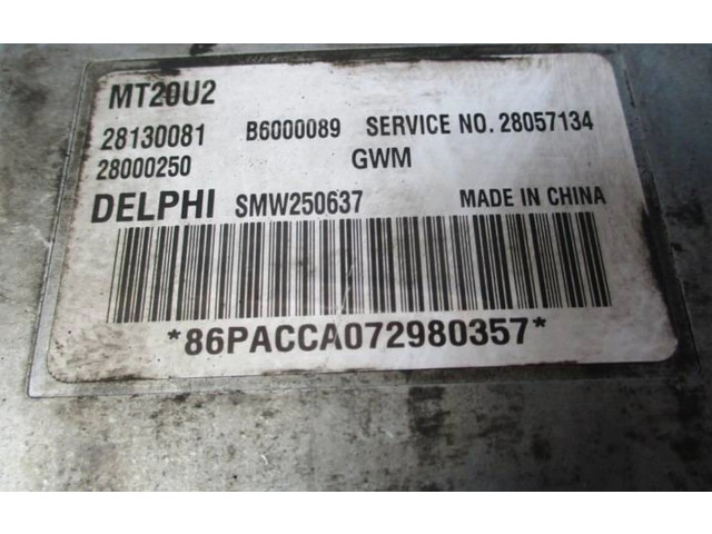 Блок управления mr166014, x4t63471m Mitsubishi L200